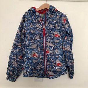 LL Bean Kids Discovery Rain Jacket